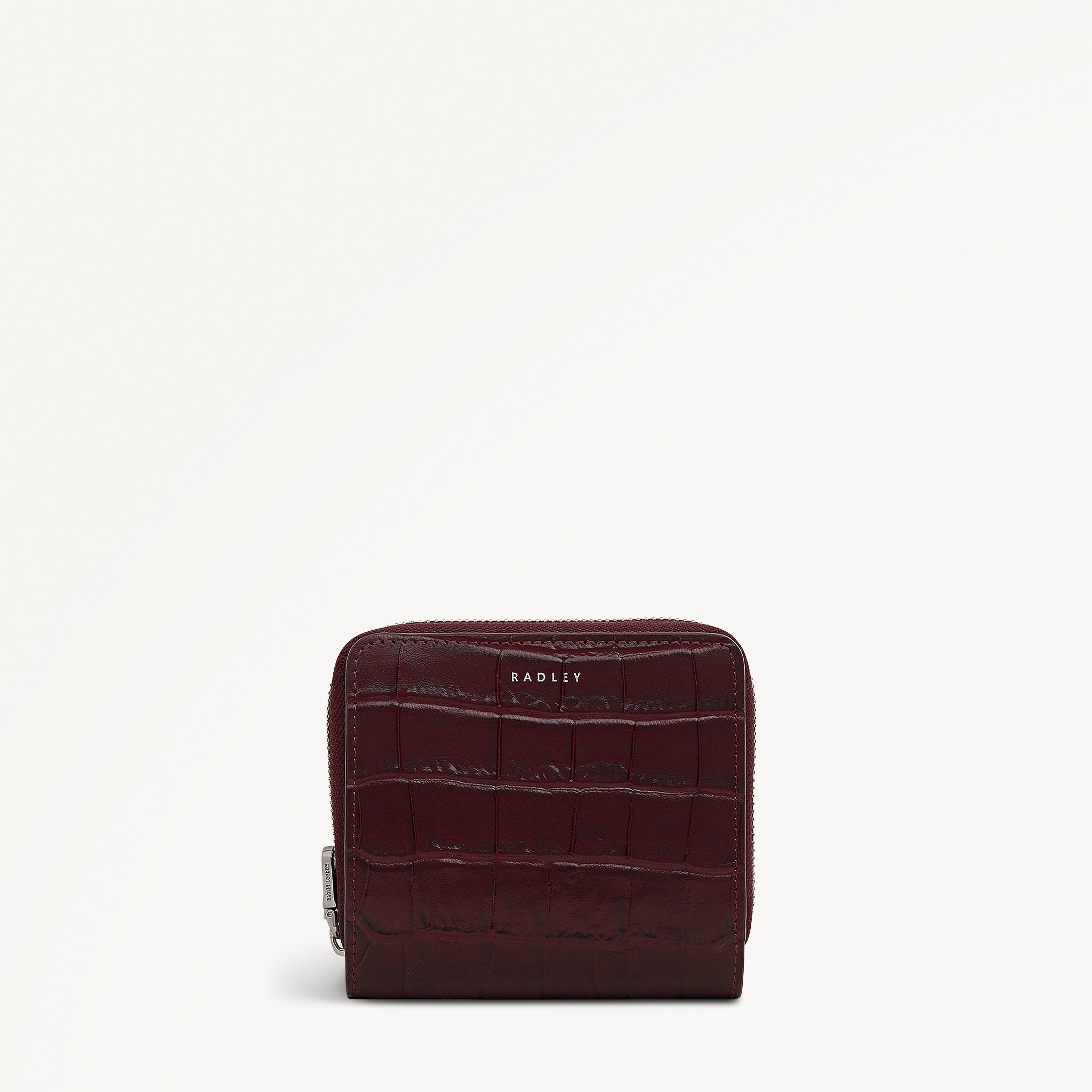 Dukes Place - Faux Croc Medium Zip Around Purse - RSF14802