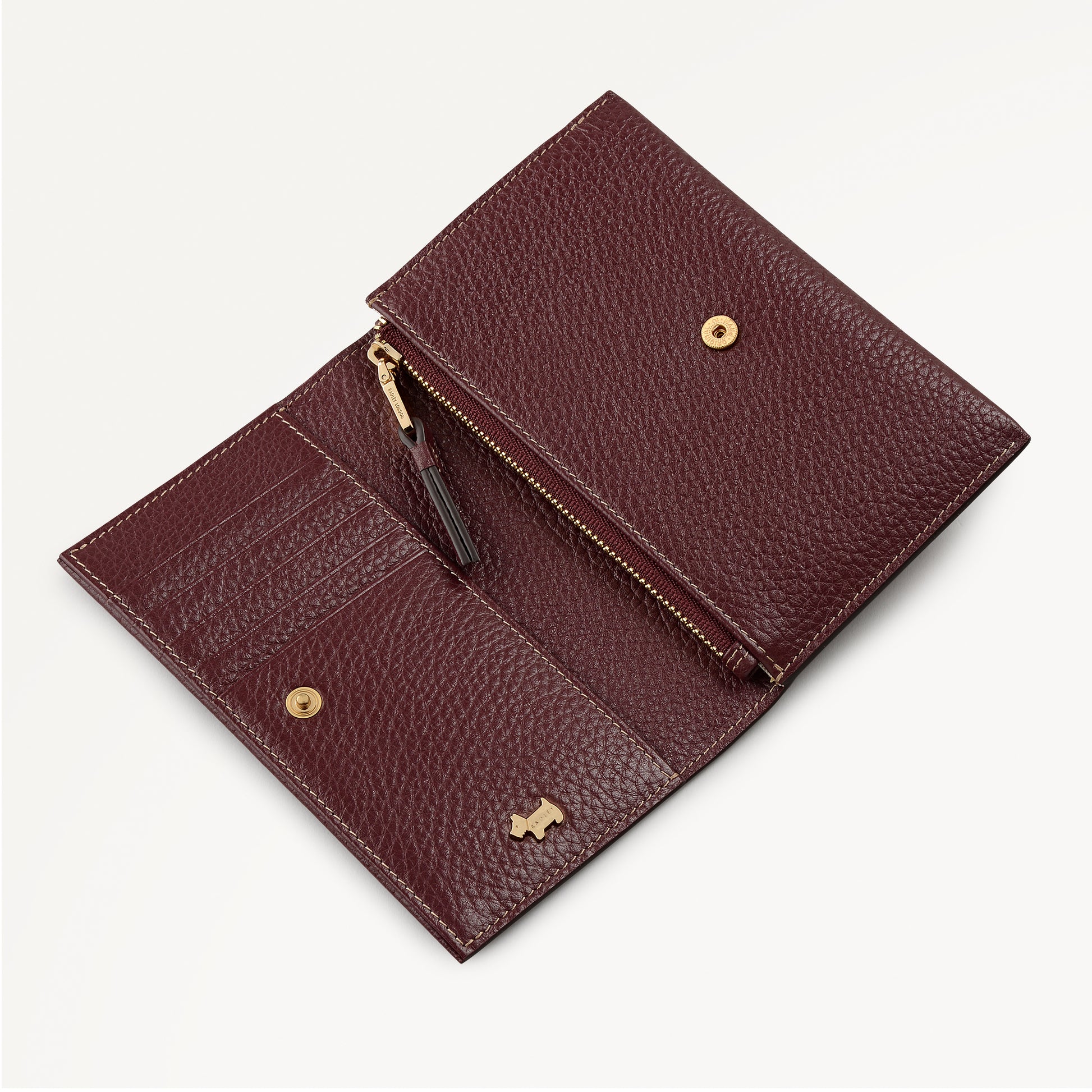 Oak Street Medium Flapover Purse Dark Cherry - 113151