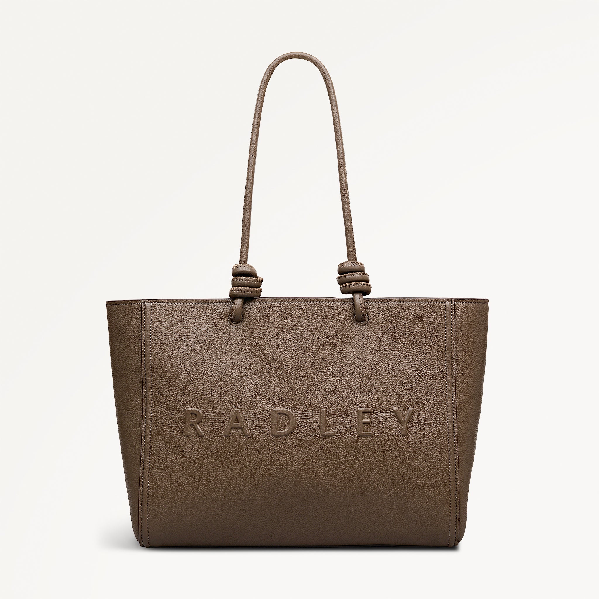 Coffee Large Ziptop Tote Bag | Ridgeway Gardens SS26 | Radley London