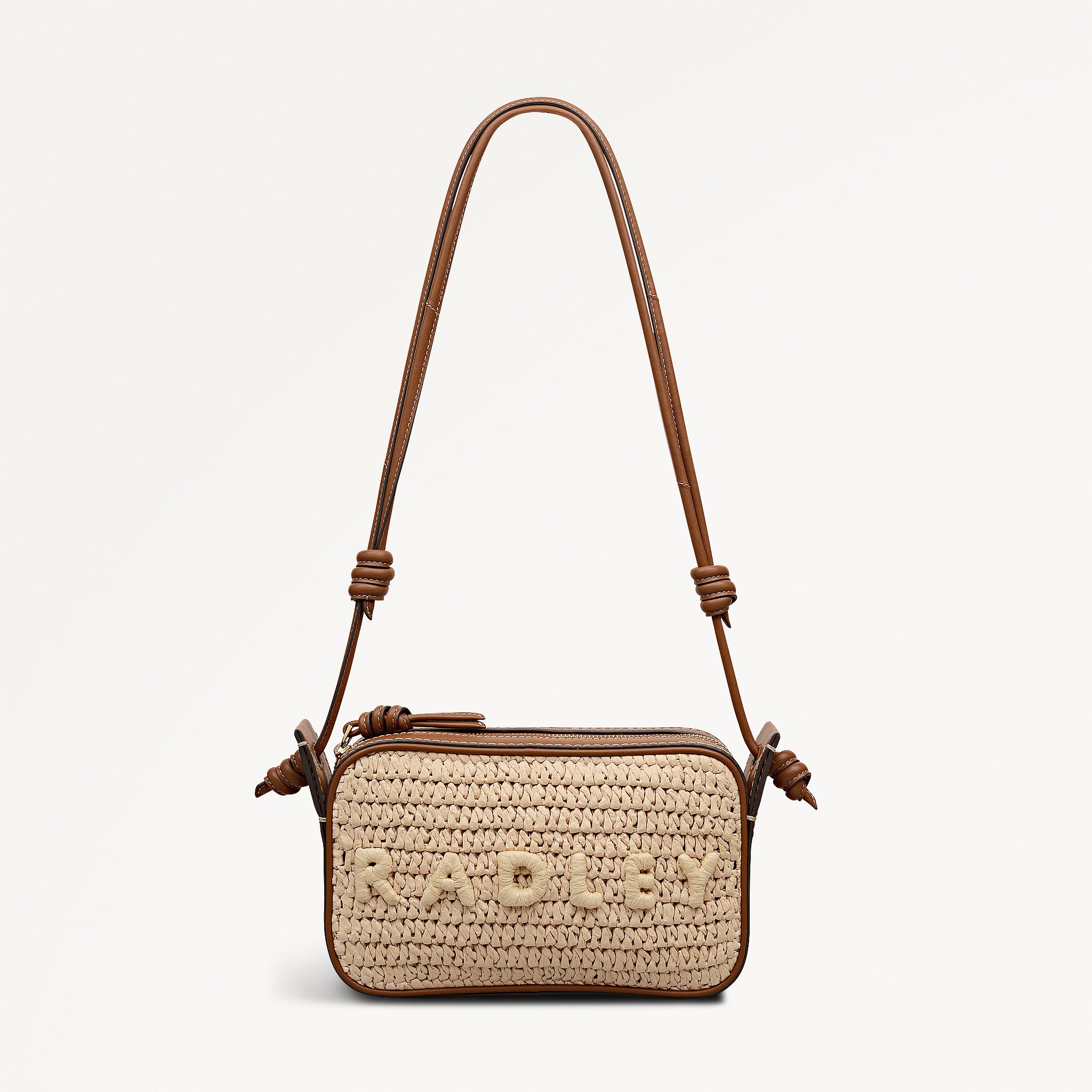 Natural Small Ziptop Shoulder Bag | The Camden SS26 | Radley London