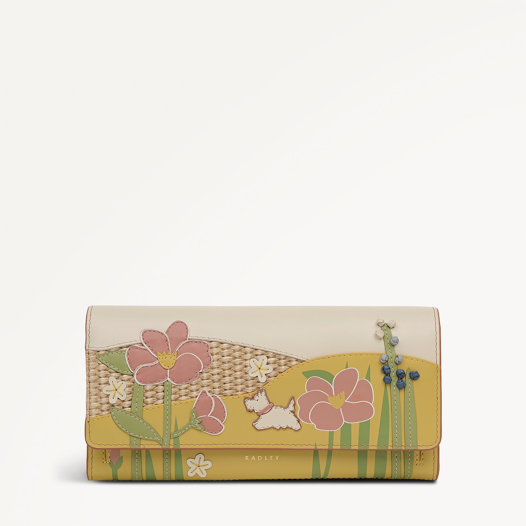 Spring Blooms Large Flapover Purse Salt - RSF16001