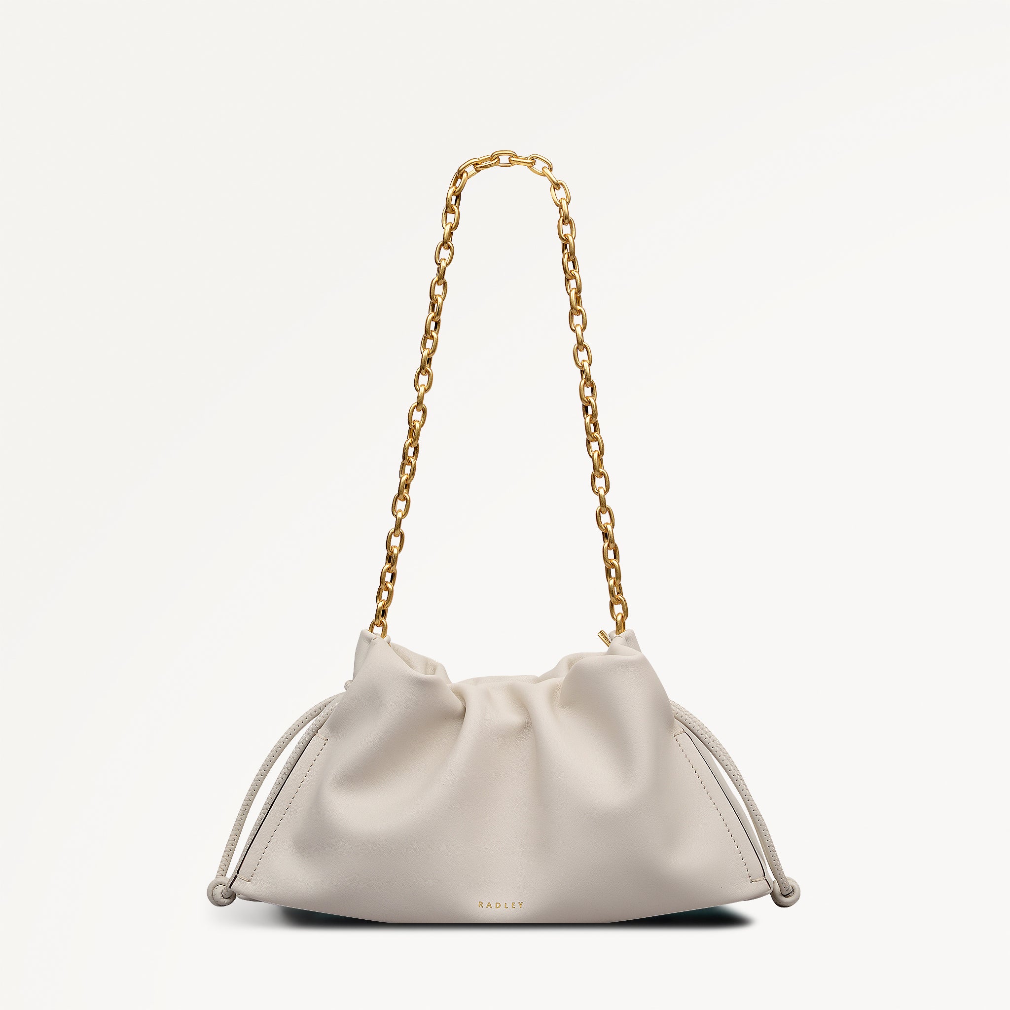 The Roxburgh Small Chain Clutch Salt - 113561