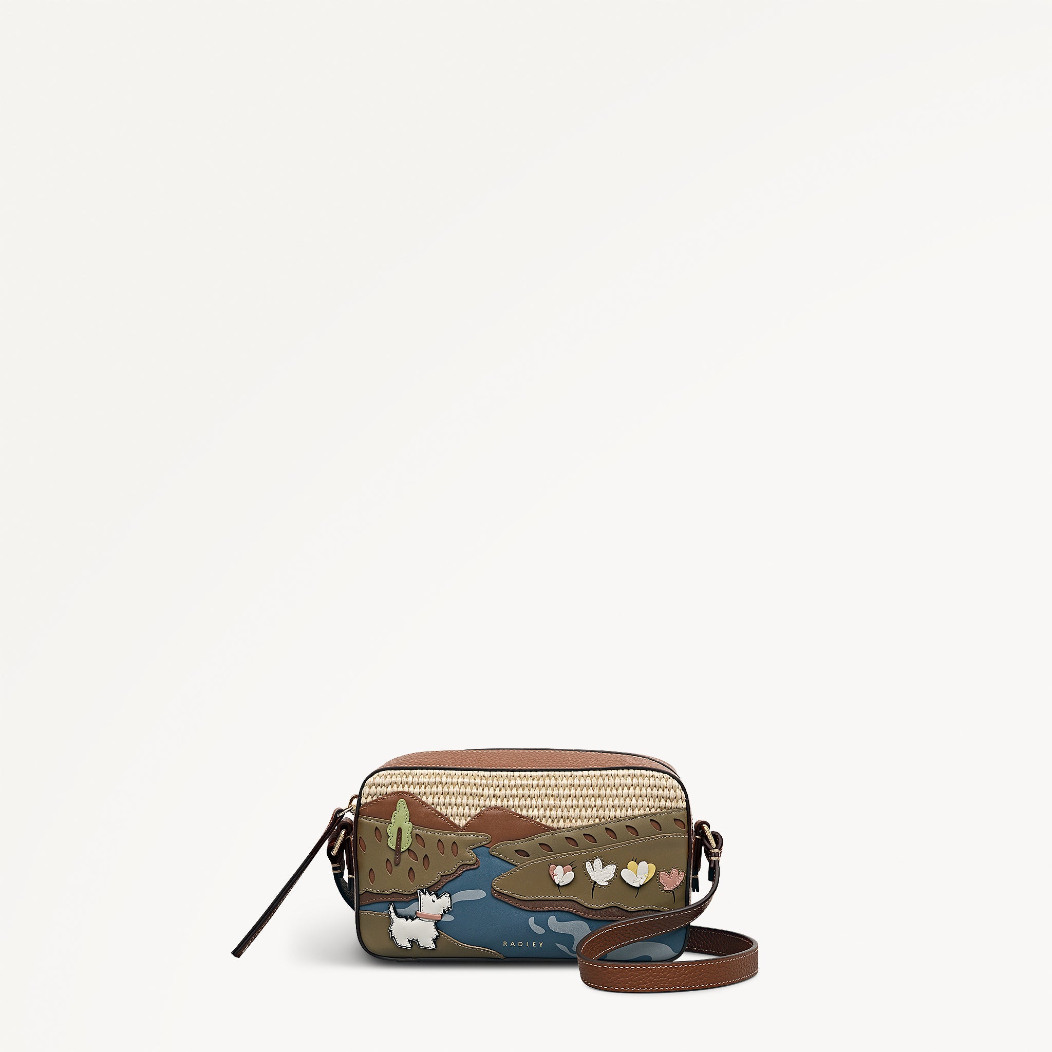 Cognac Mini Zip Around Cross Body Bag | Spring Daze SS26 | Radley
