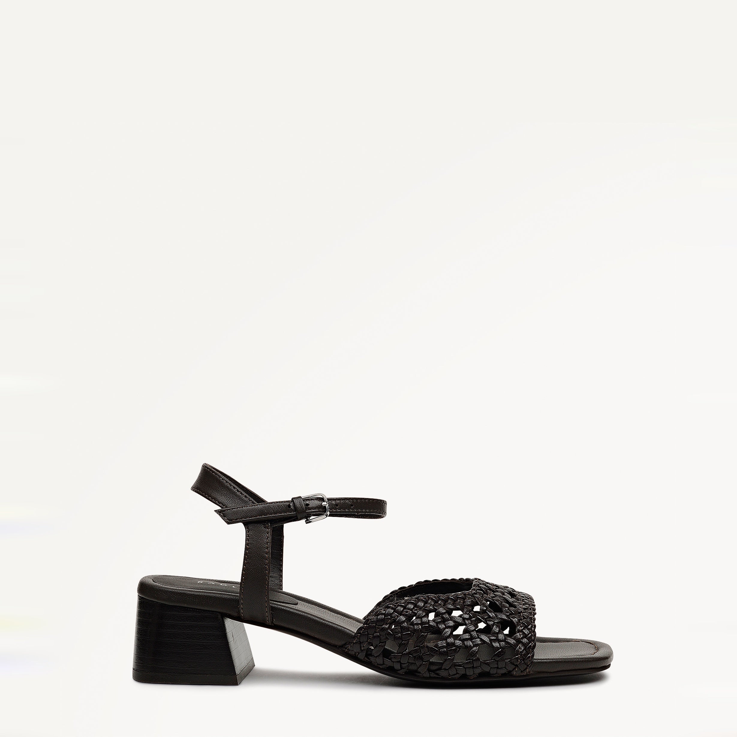 The Camden - Heeled Sandal Low Block Weave Sandal - RQF/112/01