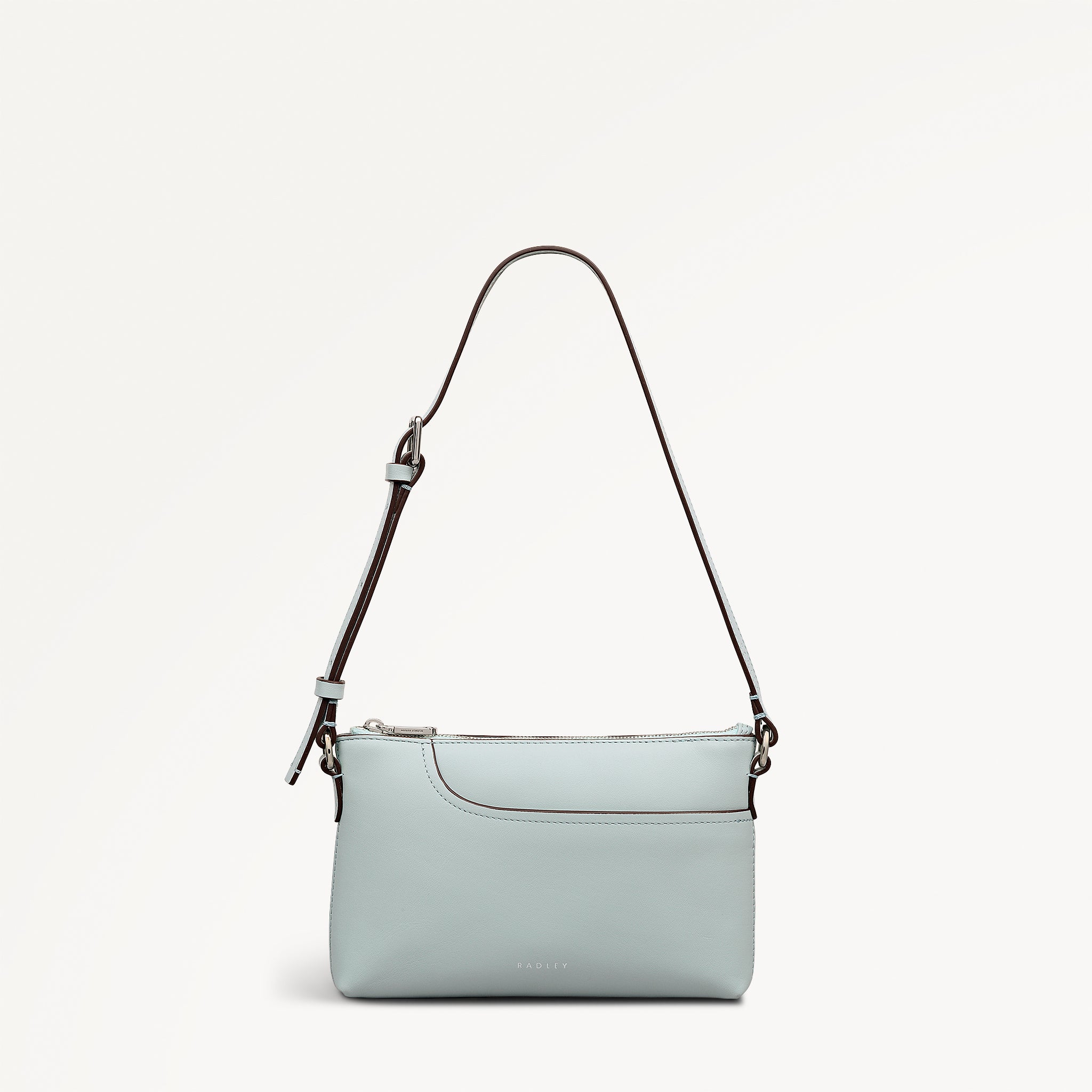 Seafoam Mini Ziptop East-West Shoulder Bag | Pockets AW26 | Radley
