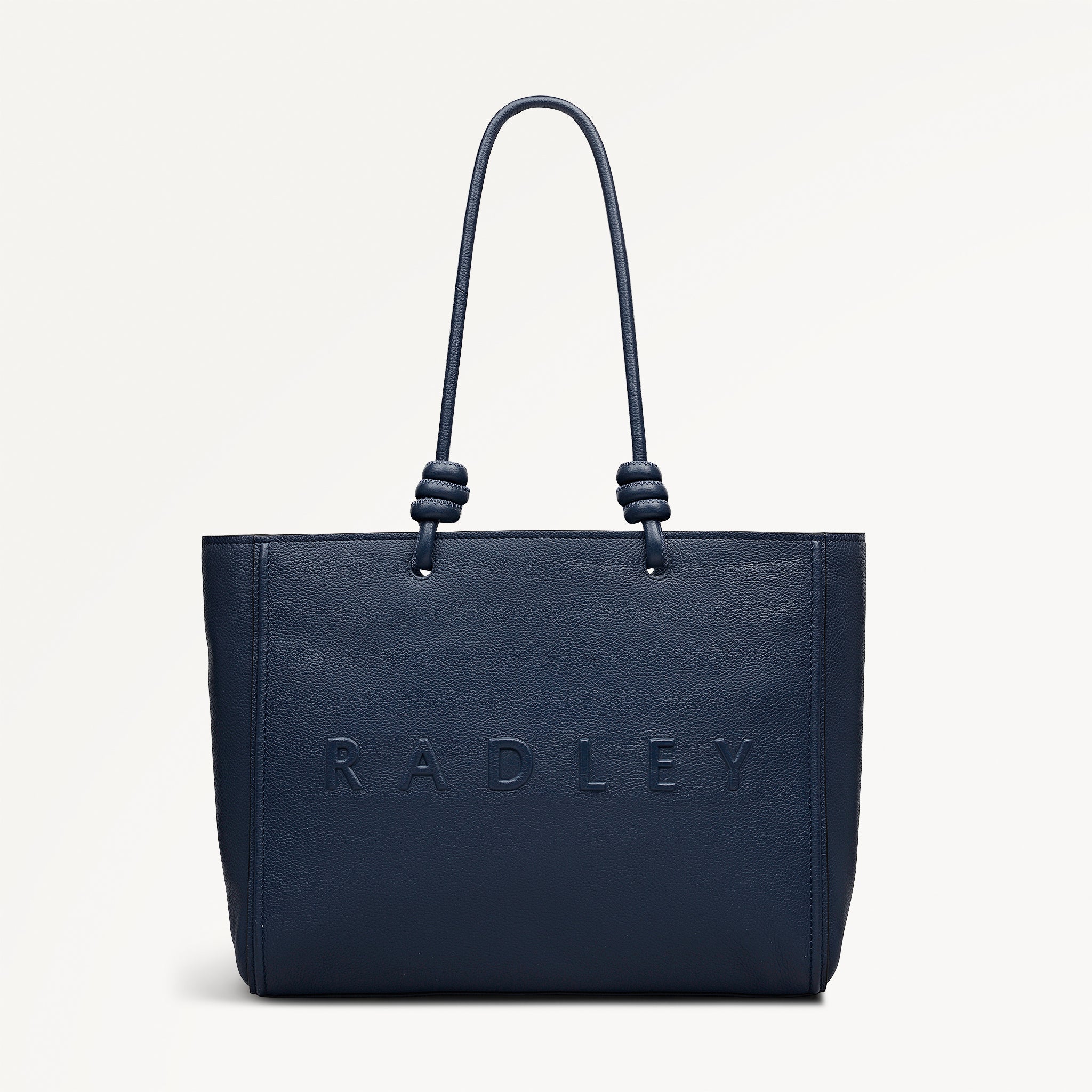 Ridgeway Gardens Large Ziptop Tote Naval - 113984
