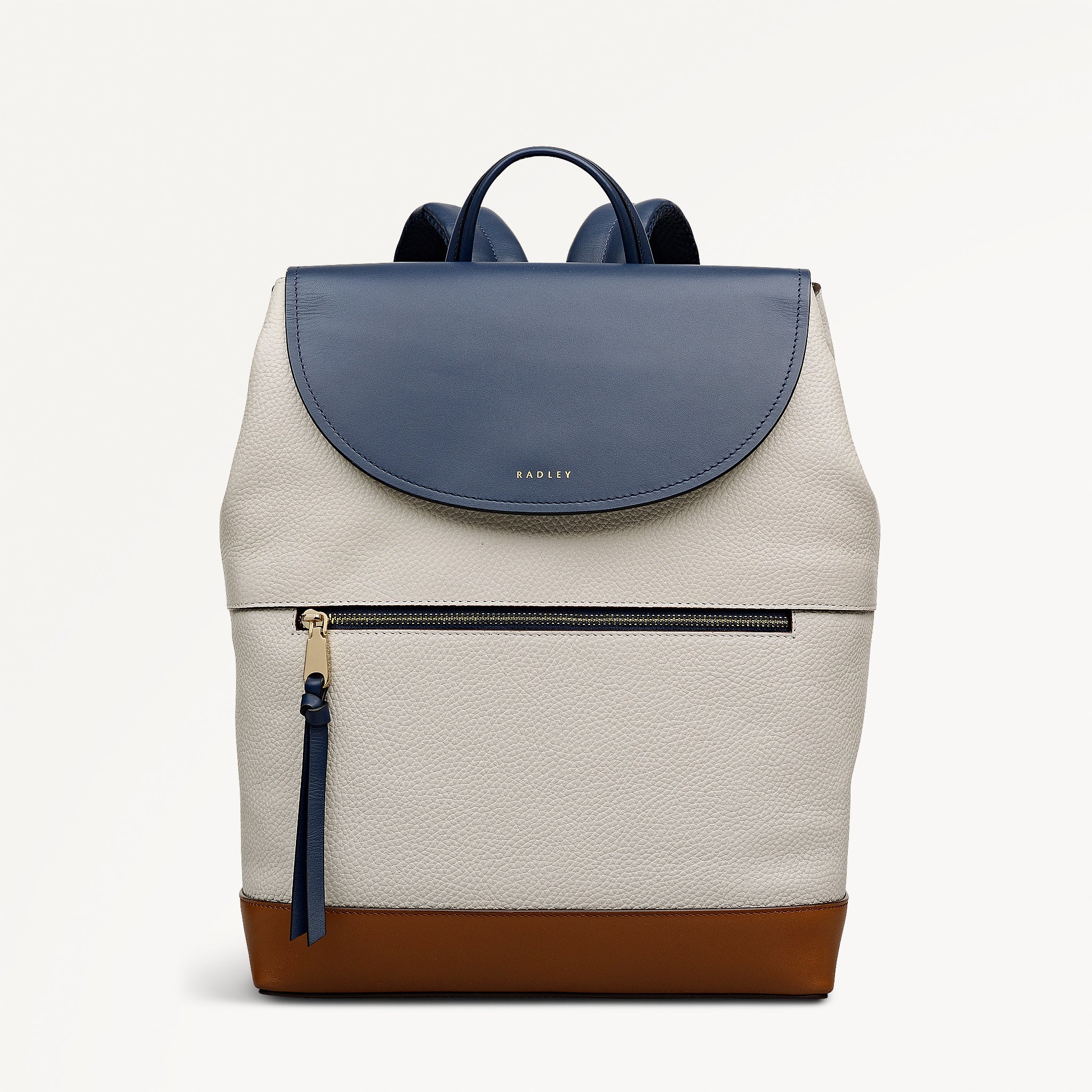 Albion Street - Colourblock Large Flapover Backpack Shell - 113990