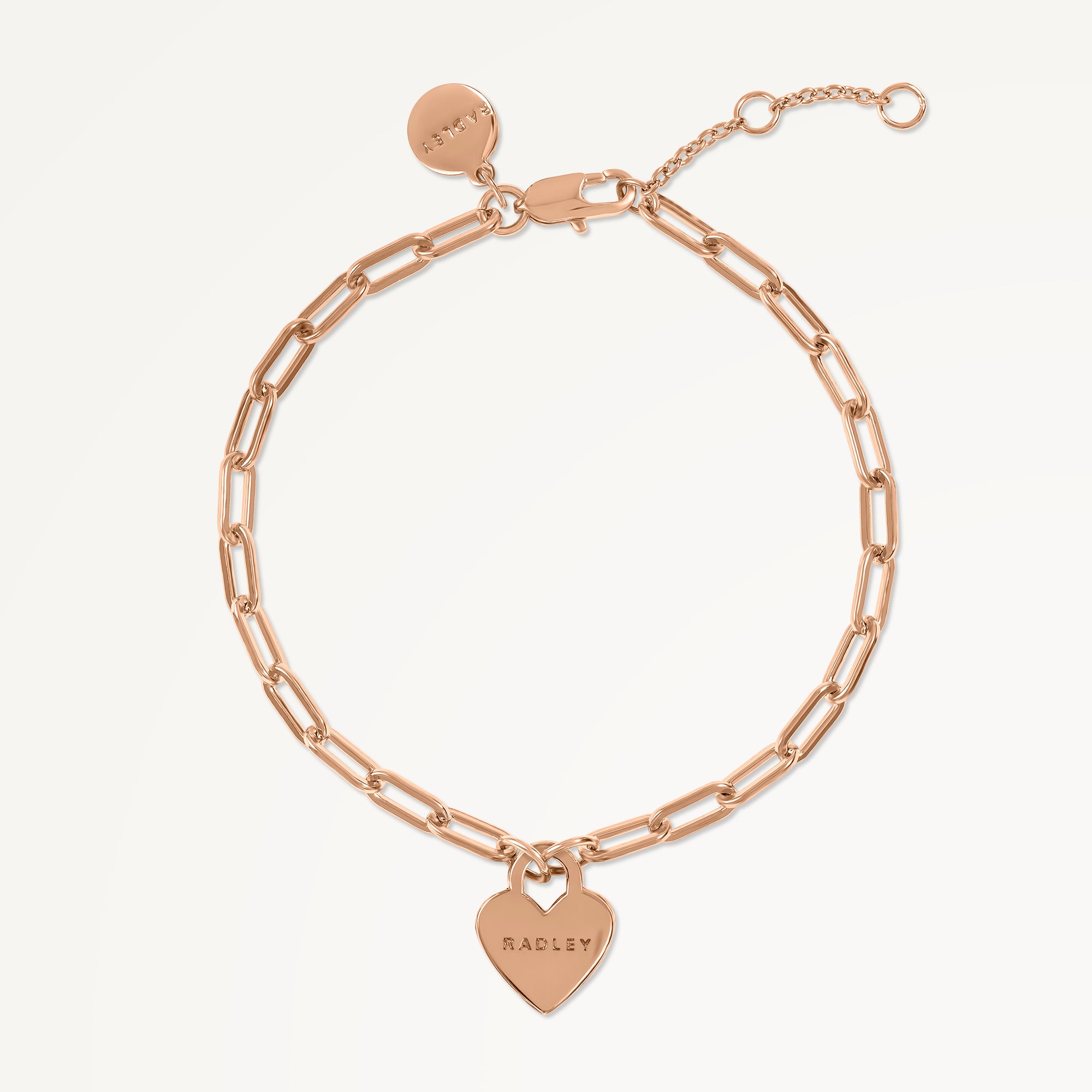 Selsey Street Heart Charm Bracelet - RYJ3524S