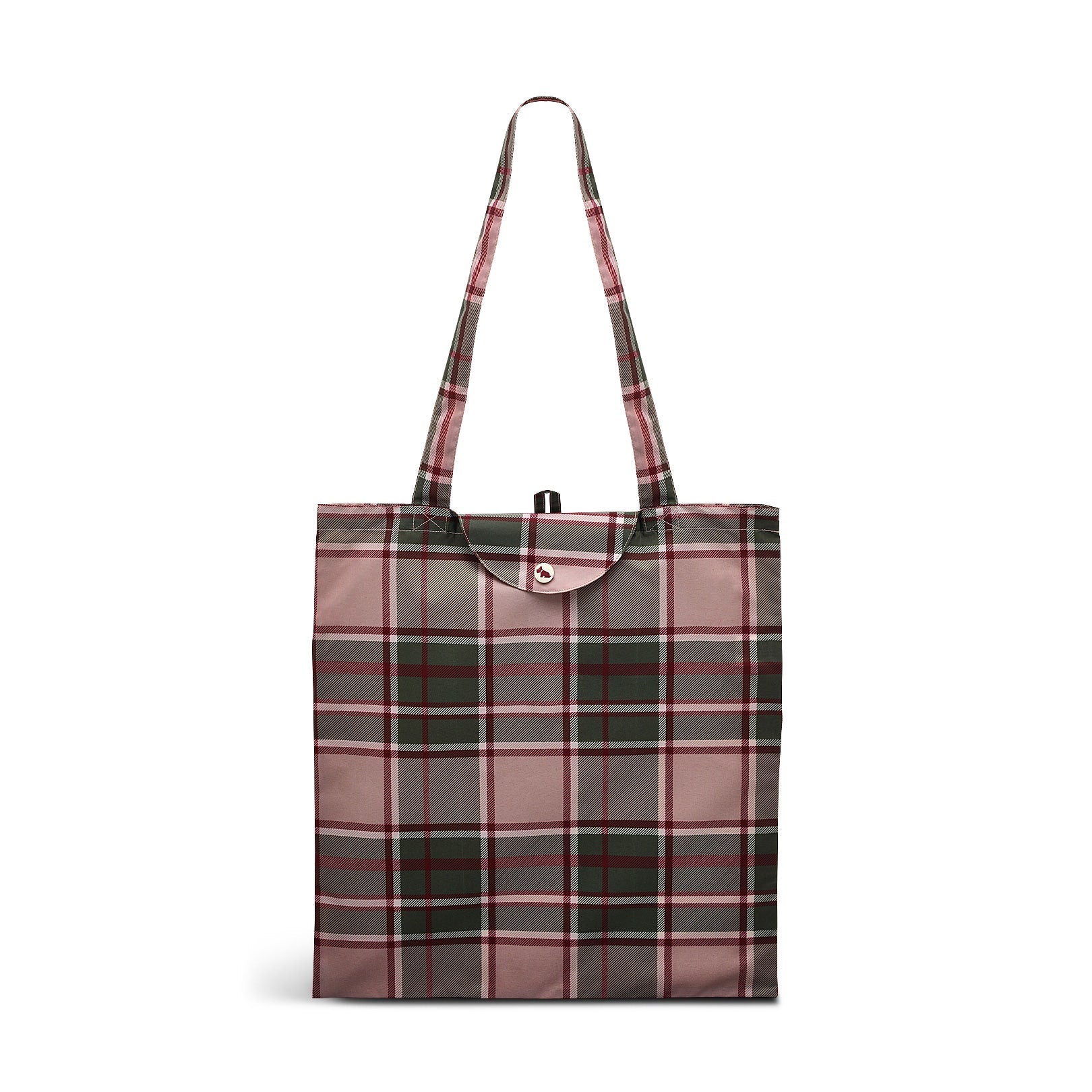 Autumn Check Fabric Responsible Foldaway in Racing Green - F2531302