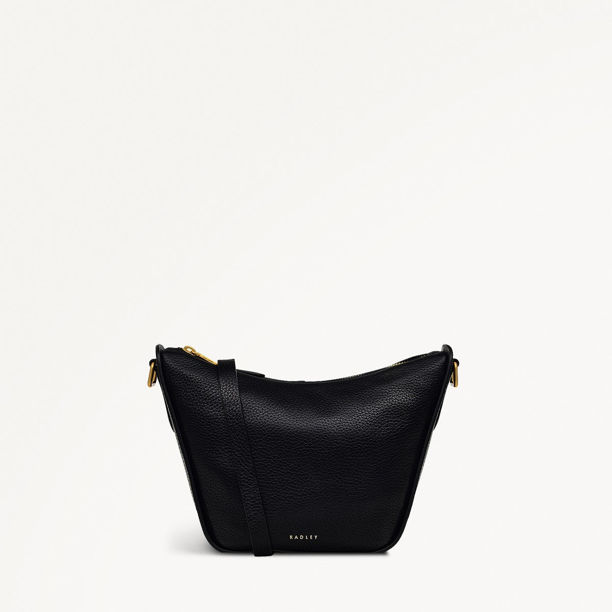 OAK STREET SMALL ZIPTOP CROSS BODY BLACK