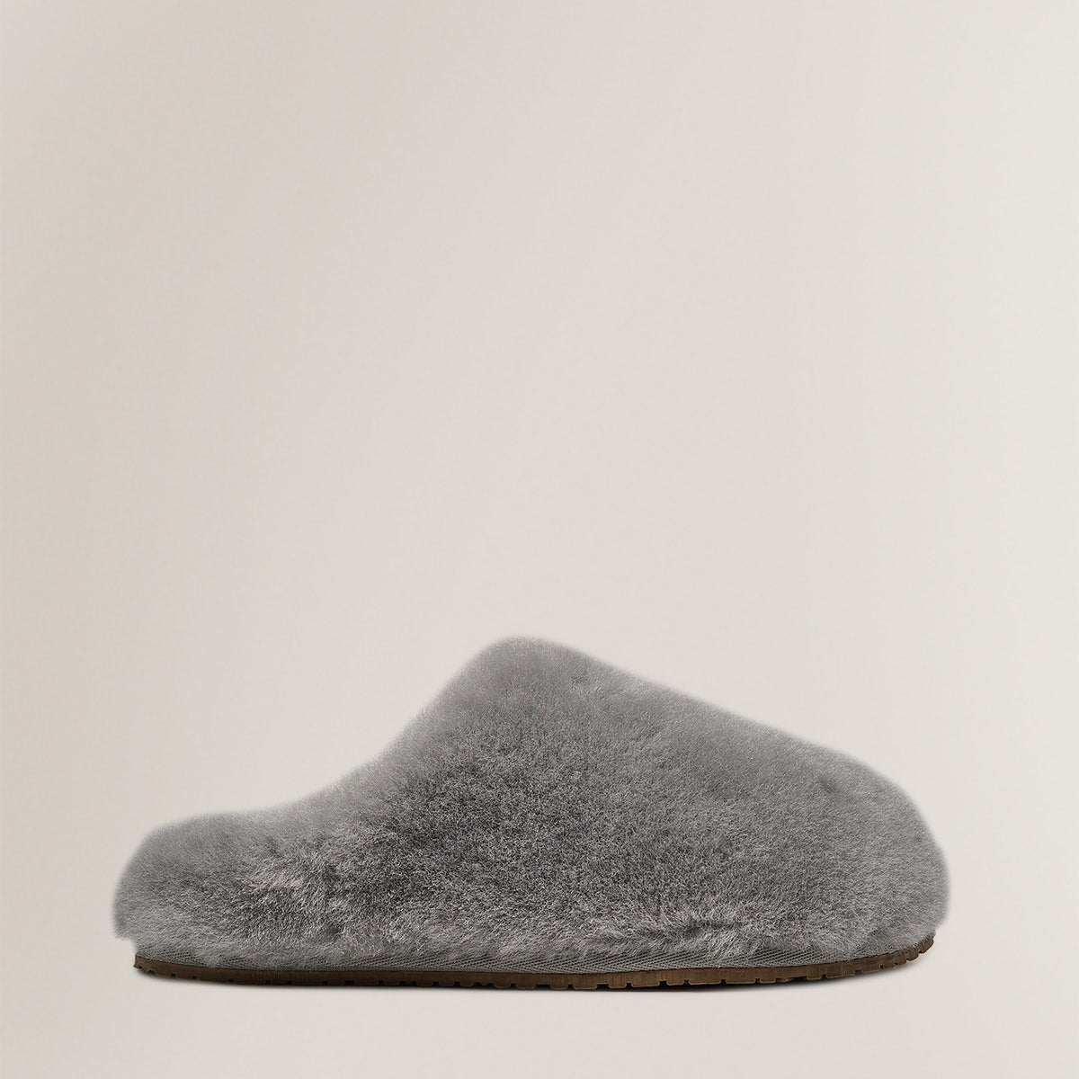 UK 3 / EUR 36 Luxe Shearling Mule in Grey - Q1726070A