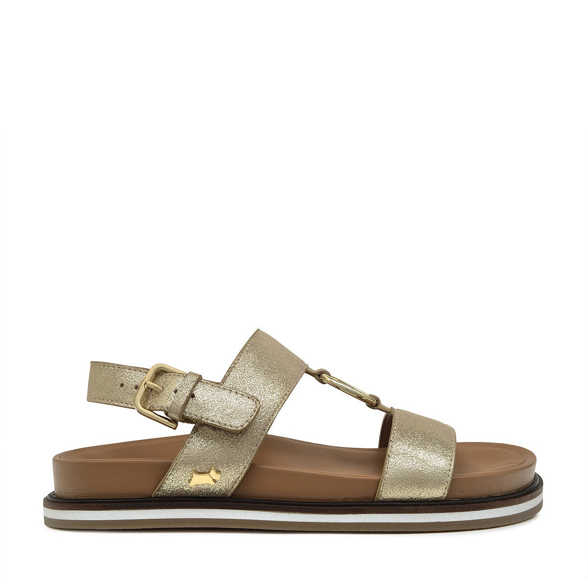 BURY WALK - METALLIC LUXE FOOTBED SOFT GOLD