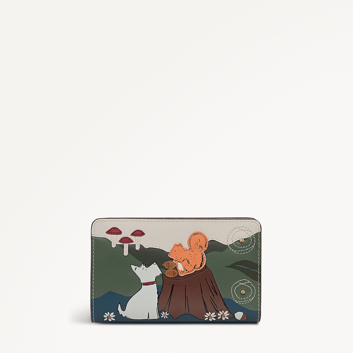 Autumn Leaves Medium Bifold Purse