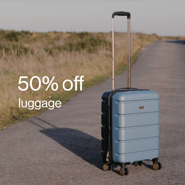 Shop 50% Off Luggage