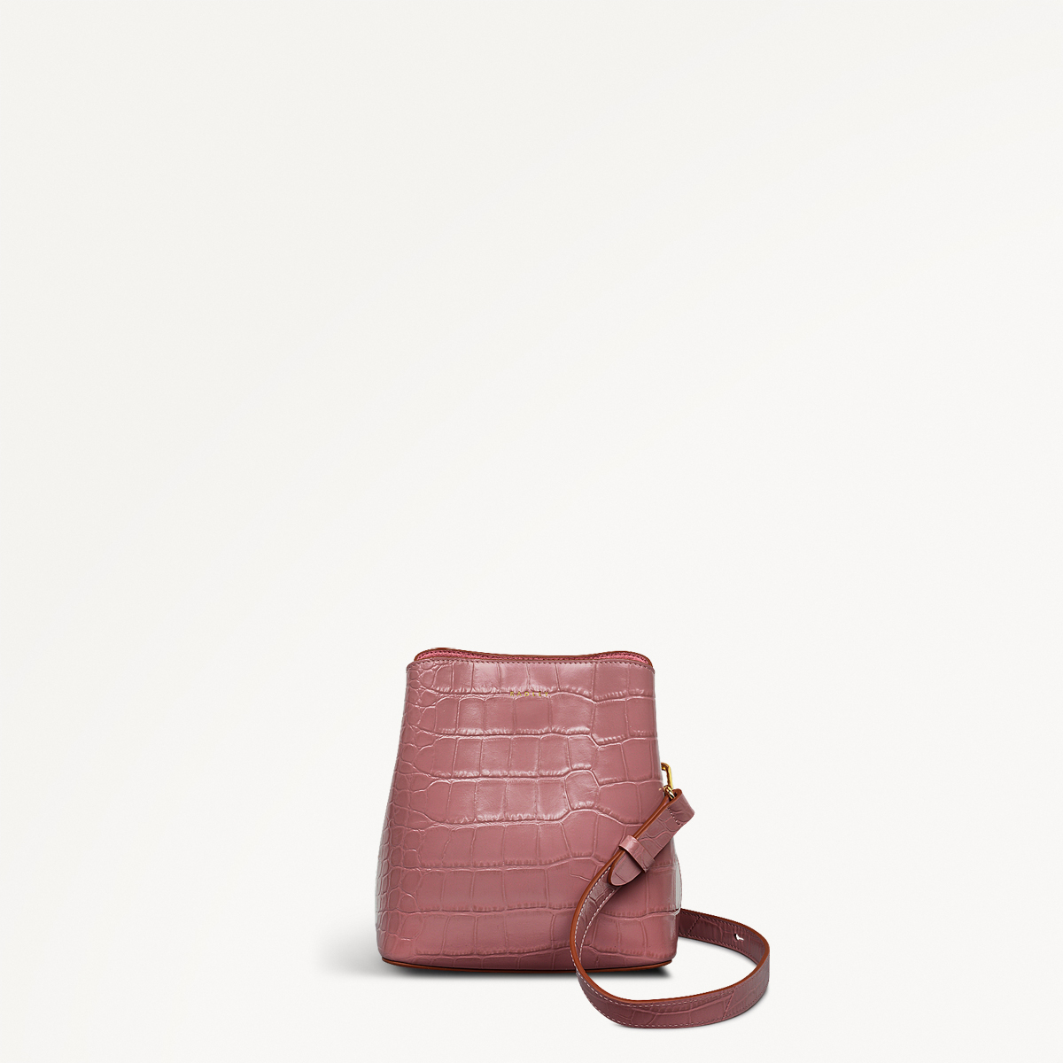 Dukes Place - Faux Croc Small Compartment Cross Body