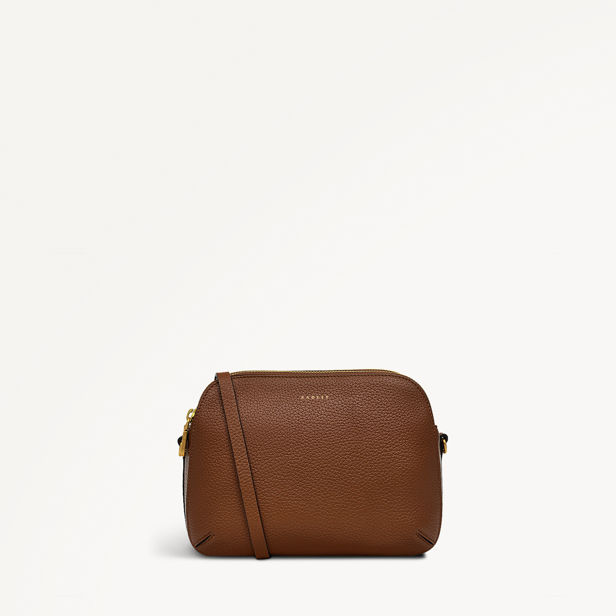 Dukes Place Medium Zip-Top Cross Body Saddle