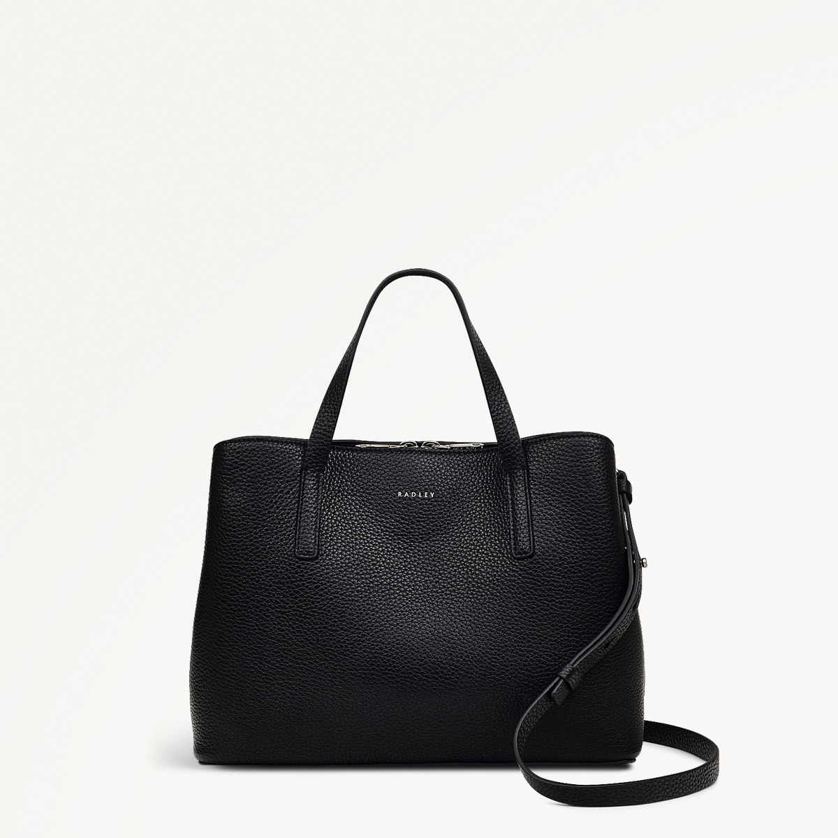 Dukes Place Medium Ziptop Grab Black