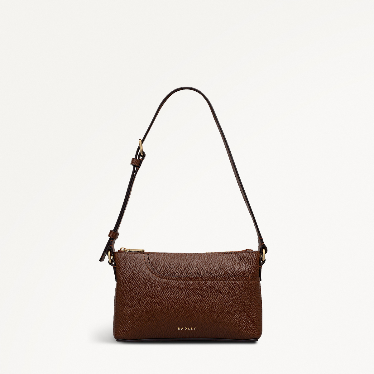 Pockets Mini East West Shoulder Chocolate