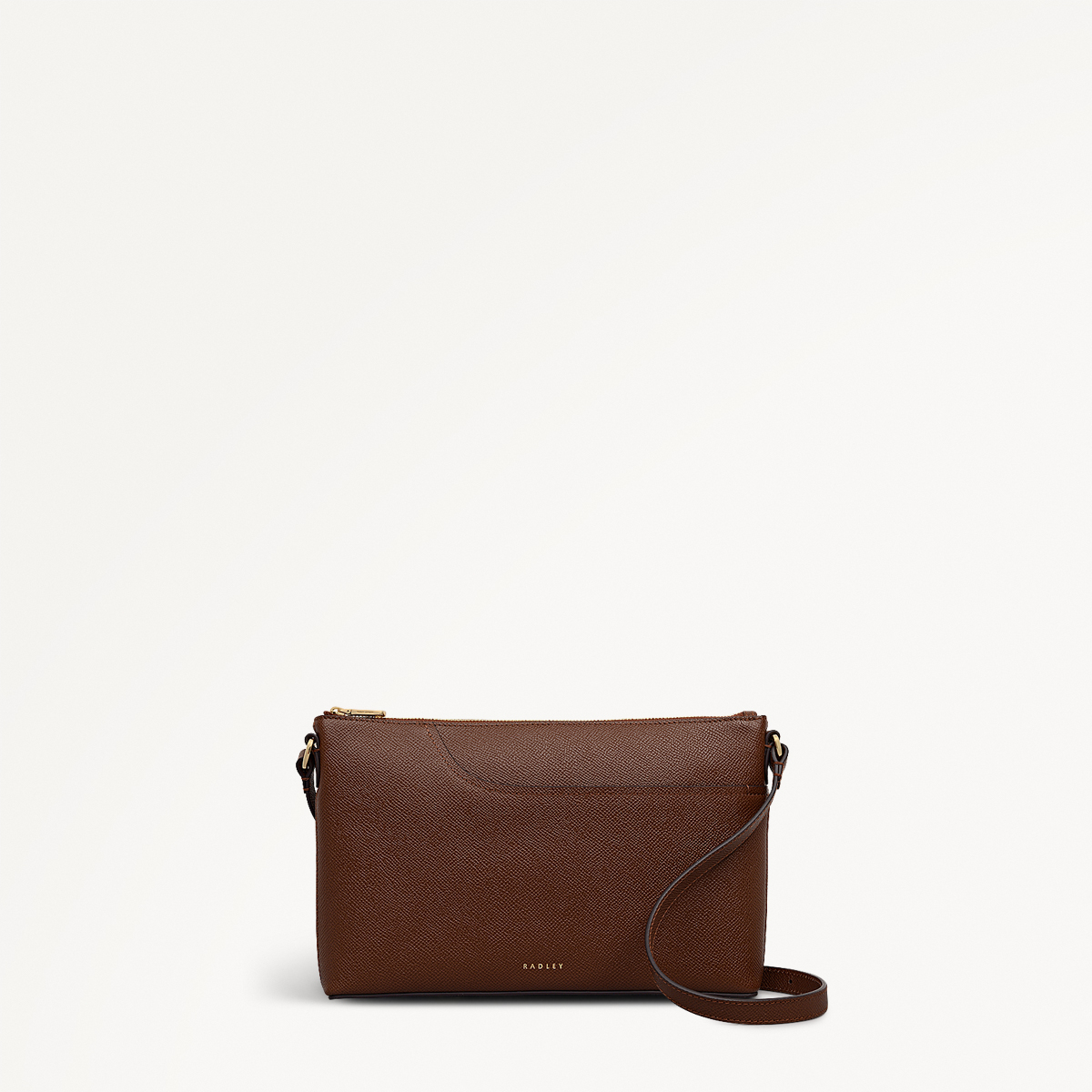 Pockets Large North South Cross Body Chocolate