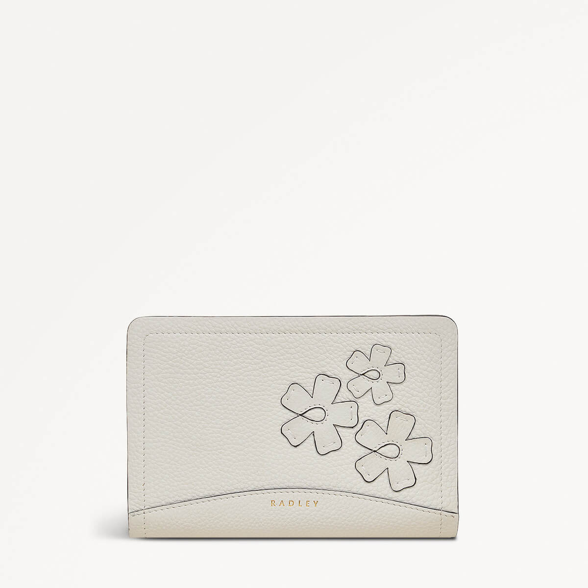 The Chancery Cutwork Floral Medium Zip Around Purse