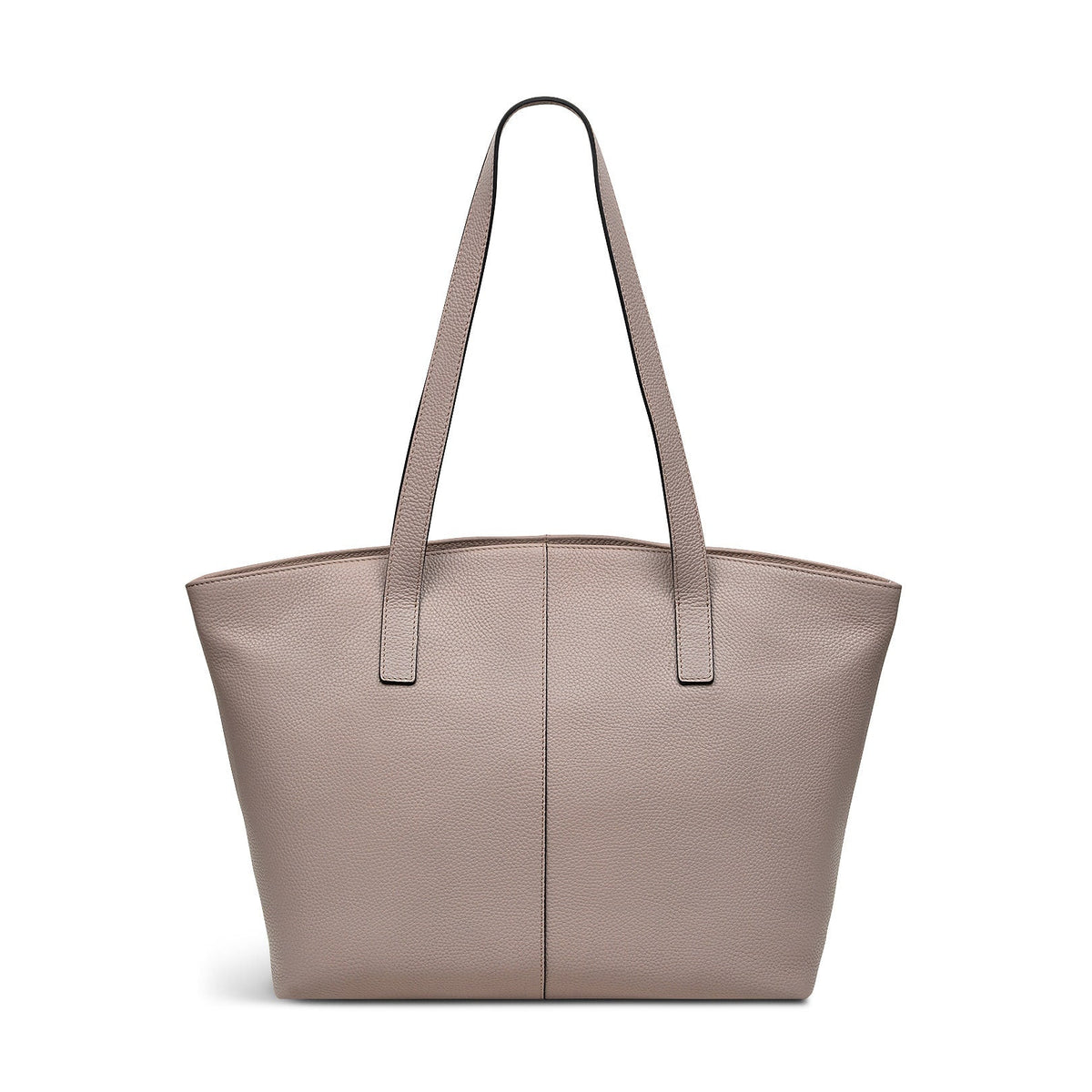 Sycamore Grove Leather Medium Ziptop Tote Bag in Espresso - 110073
