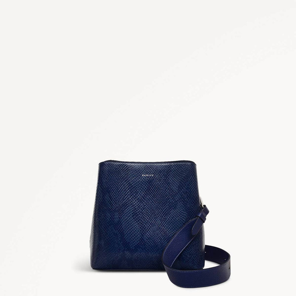 Dukes Place - Faux Snake Medium Compartment Cross Body Bag - RHD13902