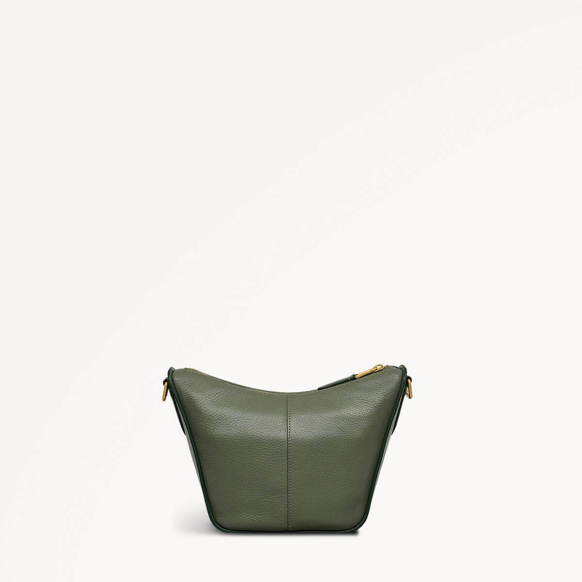 Dark Olive Small Ziptop Cross Body Bag | Oak Street SS25 | Radley