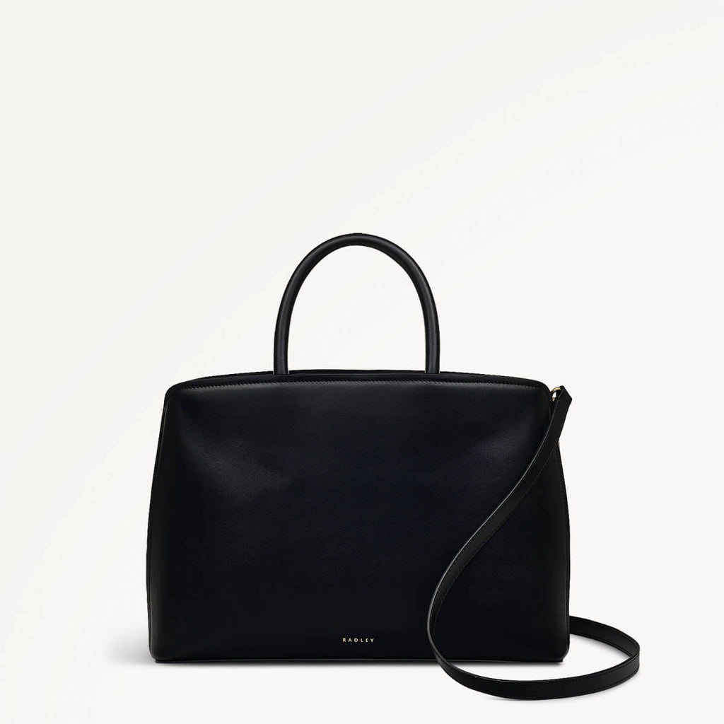 Bow Street Medium Ziptop Grab Black  - 110193