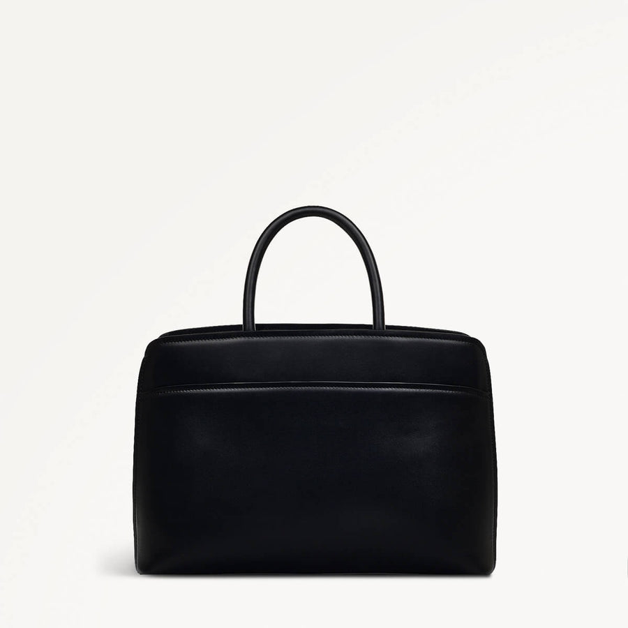 Bow Street Medium Ziptop Grab Black  - 110193