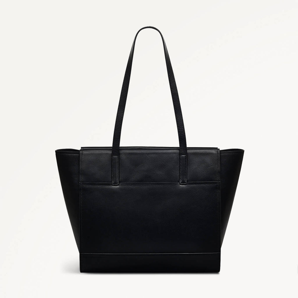 Drapers Road Large Open Top Tote Black  - 110201