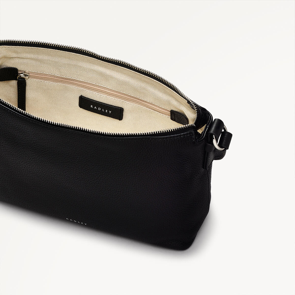 Bella Radley Small Ziptop Cross Body Black  - 110210