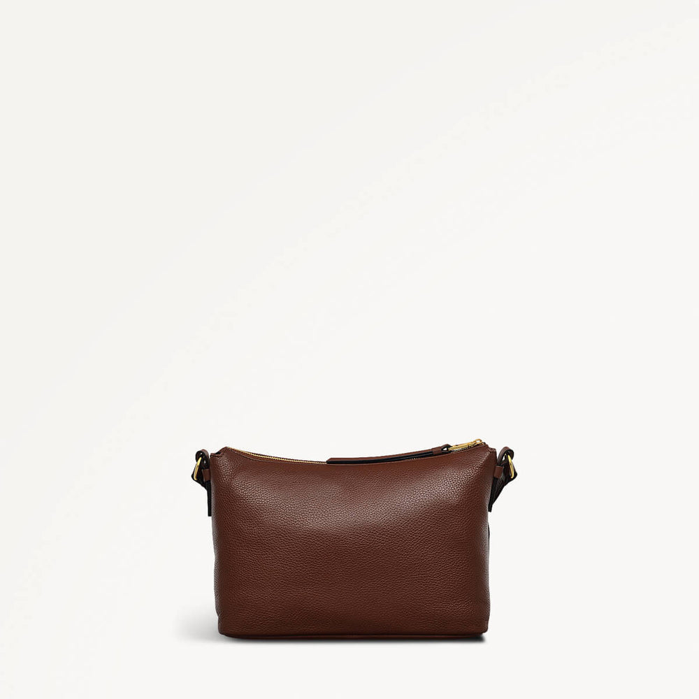 Bella Radley Small Ziptop Cross Body Walnut  - 110211