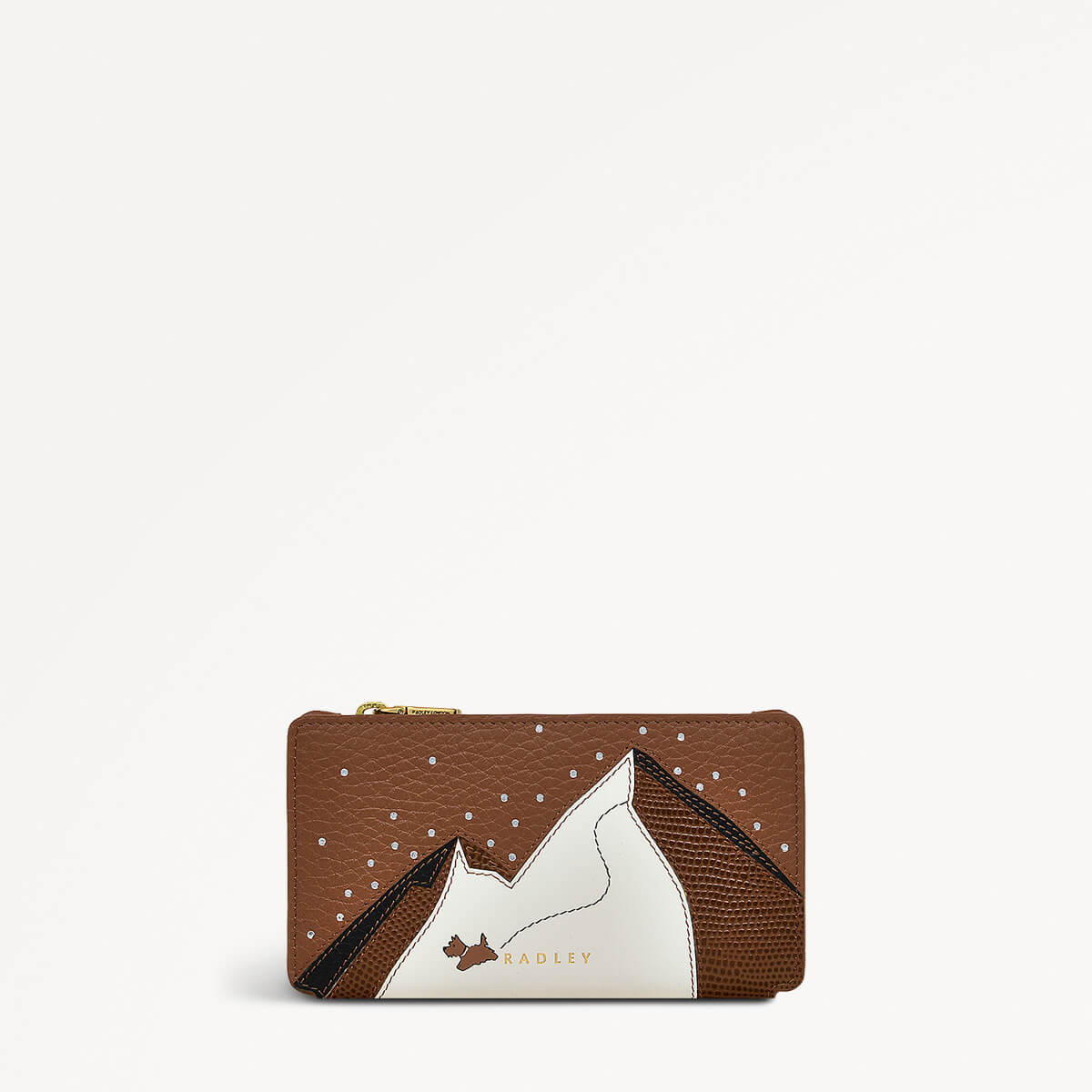 Mountain Wanderers Medium Ziptop Purse Saddle  - 110224