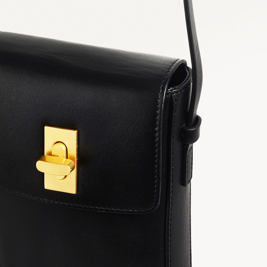 Threadneedle Street Medium Phone Cross Body Black - 110225