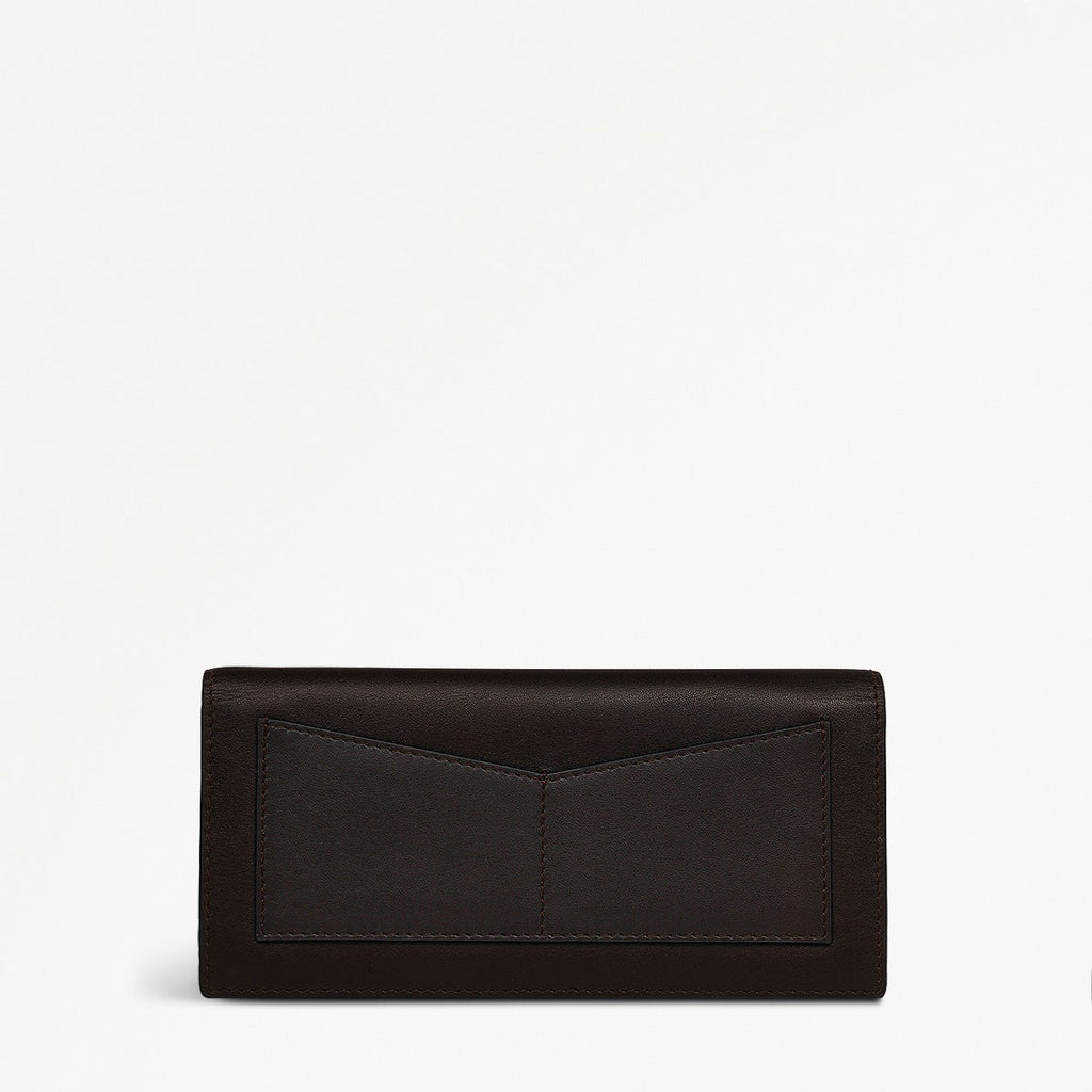 The Rathbone Leather Bifold Wallet Dark in Dark Oak - 110265