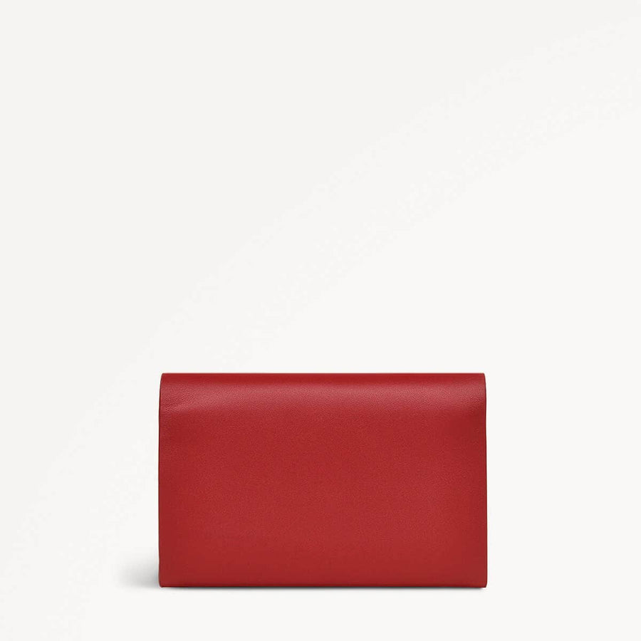 Lunar New Year Ss25 Medium Flapover Purse Crimson - 110279