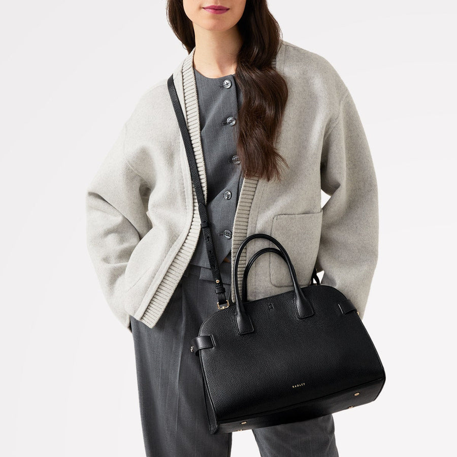 THE RATHBONE MEDIUM OPEN TOP GRAB BLACK