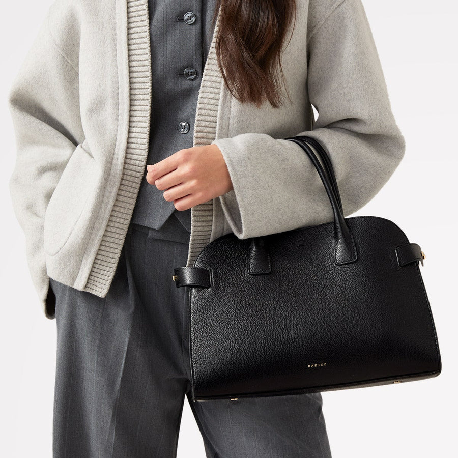 THE RATHBONE MEDIUM OPEN TOP GRAB BLACK