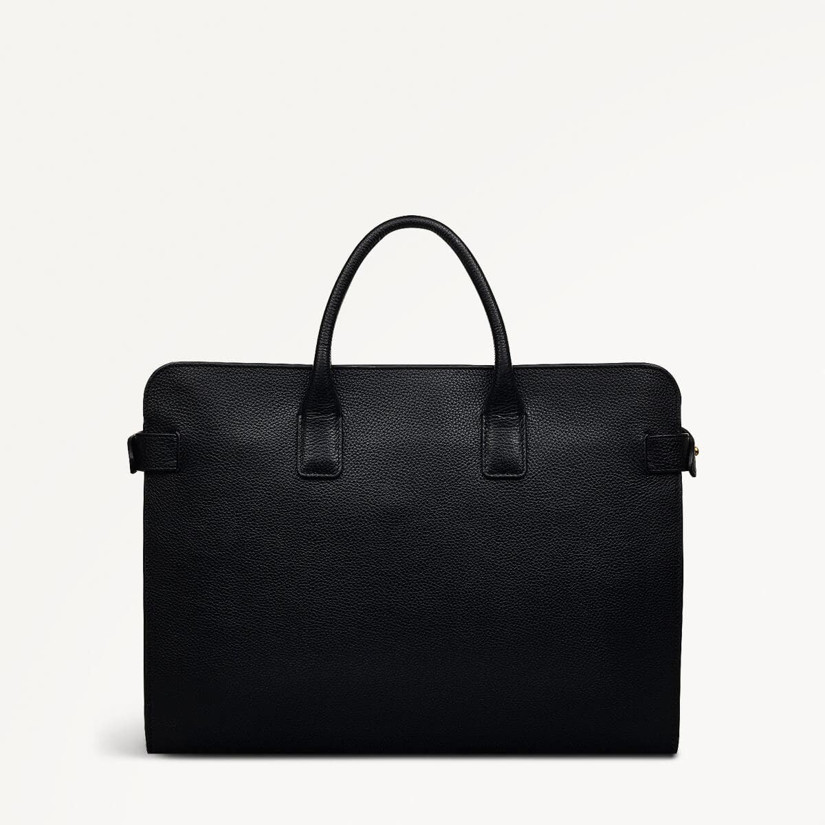 The Rathbone Leather Large Laptop Grab Bag in Black - 110290