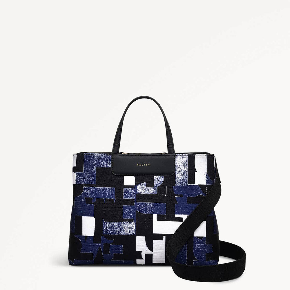 Southwell Gardens-Abstract Geo Medium Ziptop Grab Bag - RHD11903