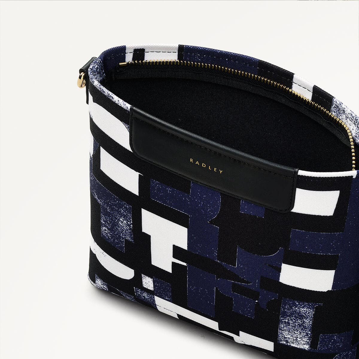 Southwell Gardens Fabric Small Ziptop Crossbody Bag in Evenfall - 110301