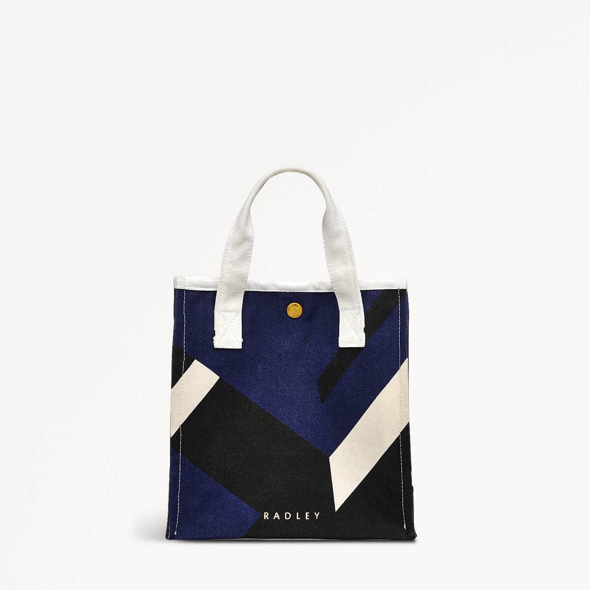 Abstract Geo Fabric Open Top Grab in Evenfall - 110322