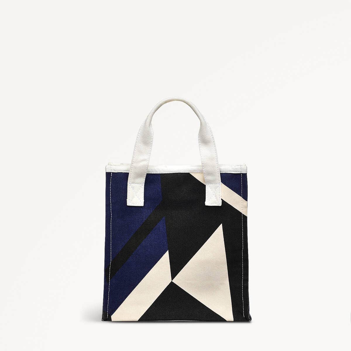 Abstract Geo Fabric Open Top Grab in Evenfall - 110322