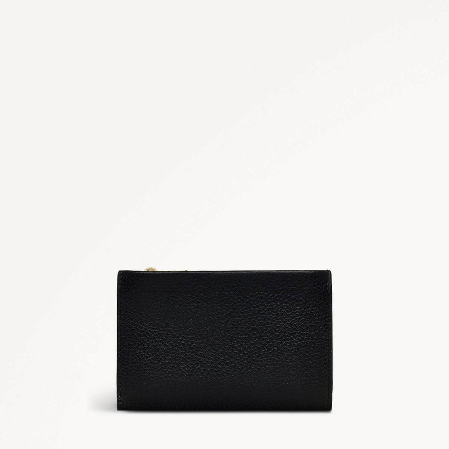Sunny Dene Leather Medium Bifold Wallet in Black - 110343