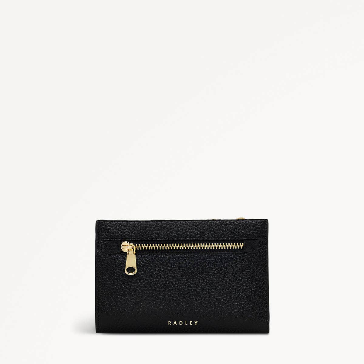 Sunny Dene Leather Medium Bifold Wallet in Black - 110343