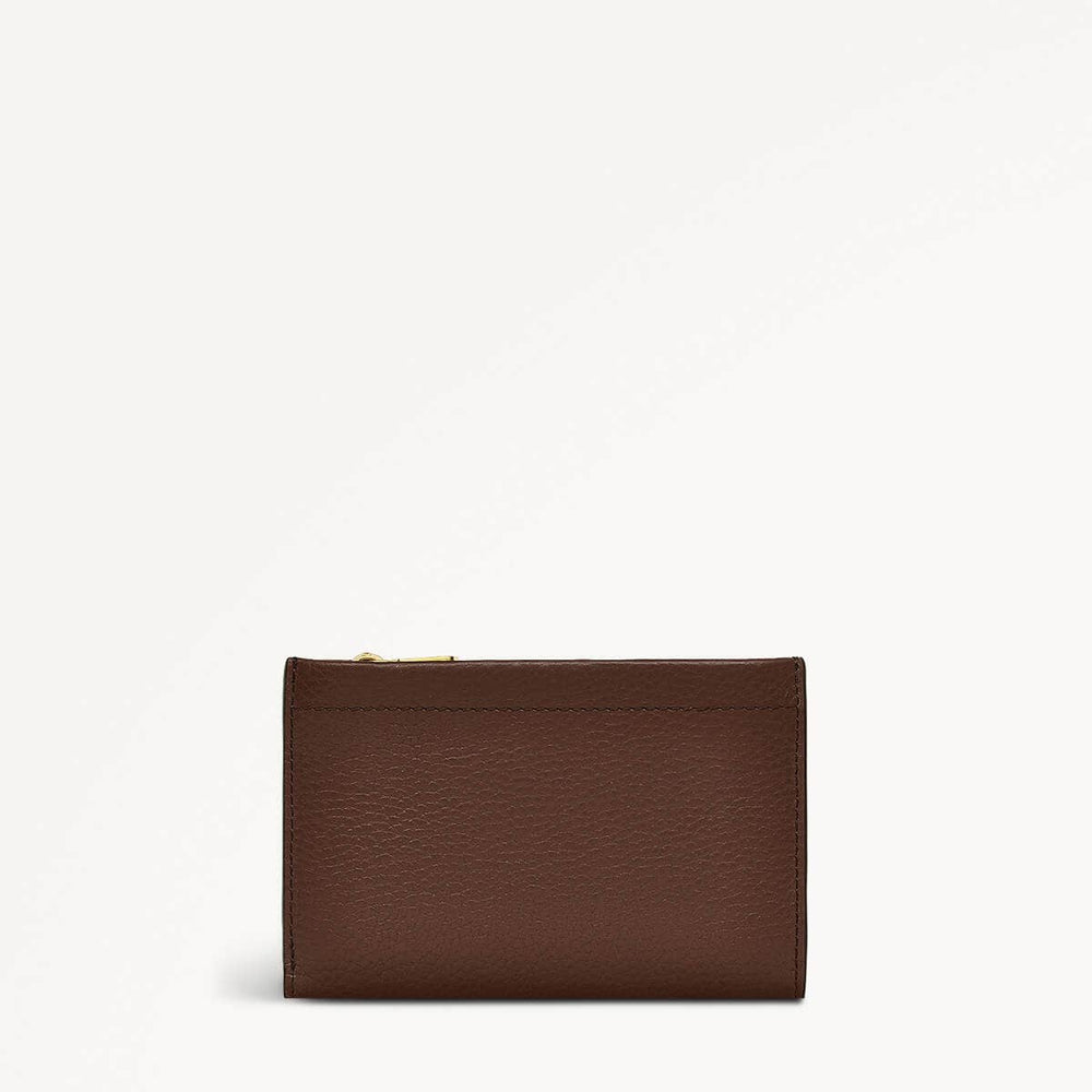 Sunny Dene Leather Medium Bifold Wallet in Walnut - 110344
