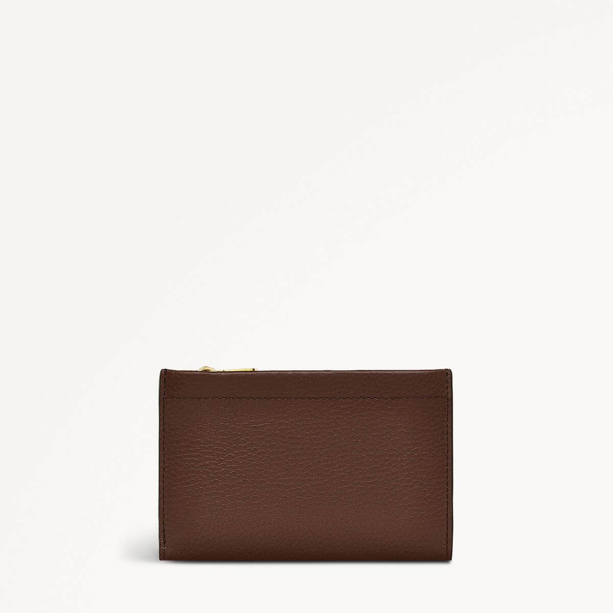 Sunny Dene Leather Medium Bifold Wallet in Walnut - 110344