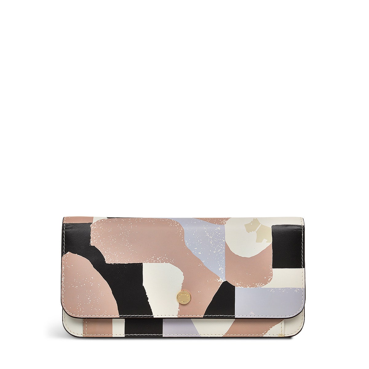Argyll Street Leather Large Flapover Wallet in Thistle - 110356
