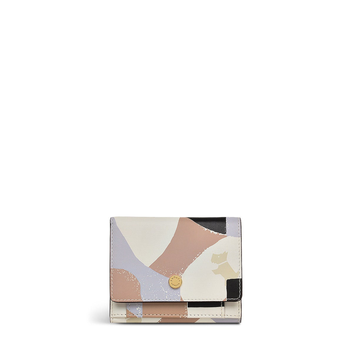 Argyll Street Leather Small Trifold Wallet in Thistle - 110357