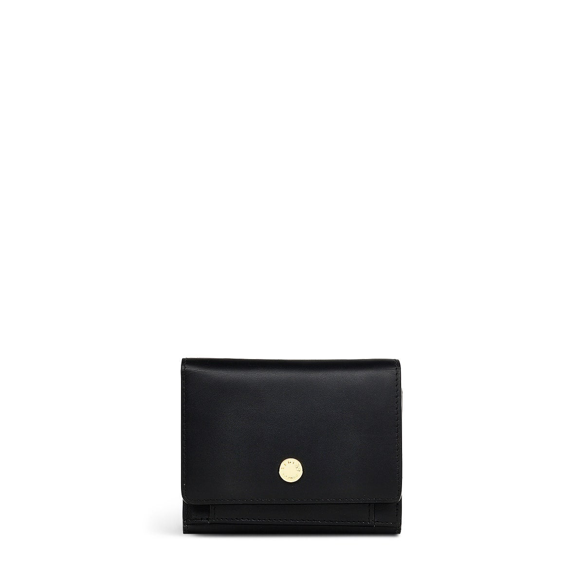 Argyll Street Leather Small Trifold Wallet in Black - 110360